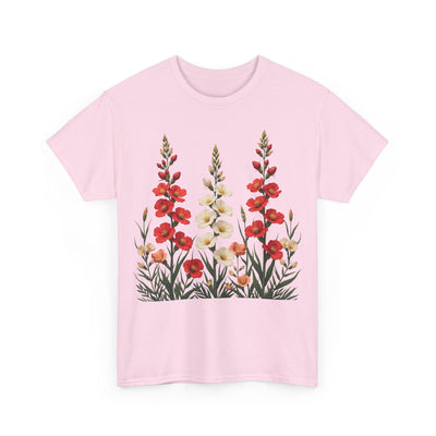 Wildflowers, Graphic T-Shirts for Women, Floral Shirt, Womens Short Sleeve, Ladies Graphic Tees #5123TTS