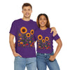 Sunflowers & Wildflowers, Graphic T-Shirts for Women, Floral Shirt, Womens Short Sleeve, Ladies Graphic Tees #5154TTS