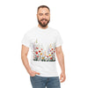 Wildflowers, Graphic T-Shirts for Women, Floral Shirt, Womens Short Sleeve, Ladies Graphic Tees #5104TTS