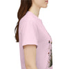 Wildflowers and White Roses, Graphic T-Shirts for Women, Floral Shirt, Womens Short Sleeve, Ladies Graphic Tees #5041TTS