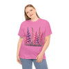 Wildflowers, Graphic T-Shirts for Women, Floral Shirt, Womens Short Sleeve, Ladies Graphic Tees #5118TTS