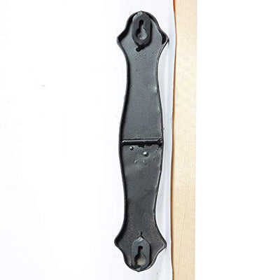 Deco 79 Rustic Metal Hanging Wall Mounted Candle Wall Sconce, 7" x 10" x 19", Brown (Pack of 4)