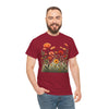 Wildflowers and Orange Roses, Graphic T-Shirts for Women, Floral Shirt, Womens Short Sleeve, Ladies Graphic Tees #5045TTS