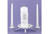 Hortense B. Hewitt Wedding Accessories 9-Inch Pillar and 2 10-Inch Tapers Unity Candles, Set of 3, This Day I Will Marry My Friend