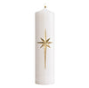 Bright Morning Star Christ Candle (12" x 3")