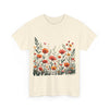 Wildflowers, Graphic T-Shirts for Women, Floral Shirt, Womens Short Sleeve, Ladies Graphic Tees #5102TTS