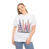 Wildflowers, Graphic T-Shirts for Women, Floral Shirt, Womens Short Sleeve, Ladies Graphic Tees #5118TTS