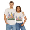 Wildflowers, Graphic T-Shirts for Women, Floral Shirt, Womens Short Sleeve, Ladies Graphic Tees #5120TTS