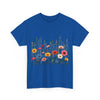 Wildflowers, Graphic T-Shirts for Women, Floral Shirt, Womens Short Sleeve, Ladies Graphic Tees #5113TTS