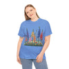 Wildflowers, Graphic T-Shirts for Women, Floral Shirt, Womens Short Sleeve, Ladies Graphic Tees #5120TTS
