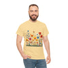 Wildflowers, Graphic T-Shirts for Women, Floral Shirt, Womens Short Sleeve, Ladies Graphic Tees #5115TTS