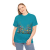 Wildflowers, Graphic T-Shirts for Women, Floral Shirt, Womens Short Sleeve, Ladies Graphic Tees #5104TTS