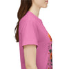 Wildflowers and Orange Roses, Graphic T-Shirts for Women, Floral Shirt, Womens Short Sleeve, Ladies Graphic Tees #5046TTS