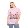 Wildflowers, Graphic T-Shirts for Women, Floral Shirt, Womens Short Sleeve, Ladies Graphic Tees #5102TTS