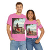 Have You Forgiven Your Ex?  Woman on Bench Looking at Waves, Forgiving T-Shirt, Forgiveness, Relationship Healing Top #5002STS