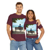 Have You Forgiven Your Ex?  Man on Bench Looking at Waves, Forgiving T-Shirt, Forgiveness, Relationship Healing Top #5005STS