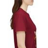Wildflowers and Red Roses, Graphic T-Shirts for Women, Floral Shirt, Womens Short Sleeve, Ladies Graphic Tees #5128TTS