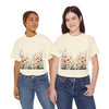 Wildflowers, Graphic T-Shirts for Women, Floral Shirt, Womens Short Sleeve, Ladies Graphic Tees #5104TTS