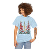 Wildflowers, Graphic T-Shirts for Women, Floral Shirt, Womens Short Sleeve, Ladies Graphic Tees #5123TTS