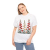 Wildflowers, Graphic T-Shirts for Women, Floral Shirt, Womens Short Sleeve, Ladies Graphic Tees #5123TTS