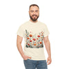Wildflowers, Graphic T-Shirts for Women, Floral Shirt, Womens Short Sleeve, Ladies Graphic Tees #5102TTS