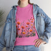 Wildflowers, Graphic T-Shirts for Women, Floral Shirt, Womens Short Sleeve, Ladies Graphic Tees #5102TTS