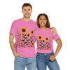 Sunflowers & Wildflowers, Graphic T-Shirts for Women, Floral Shirt, Womens Short Sleeve, Ladies Graphic Tees #5154TTS
