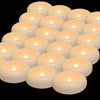 Aignis Flameless LED Floating Candles, White Battery Operated Candles Tealights 24 Pack for Pool/Bathtub/Hot Bath/Wedding Centerpiece Decor