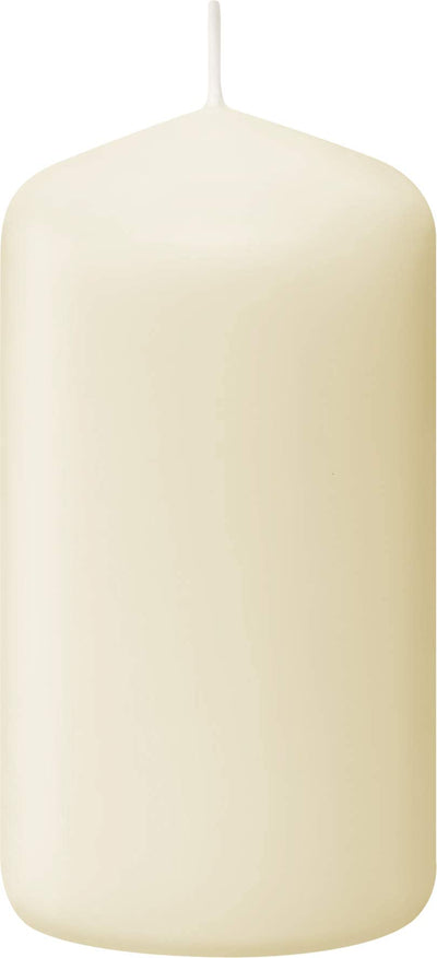 Bolsius Ivory Pillar Candles – 2x3 Inches – 20 Pack Unscented – Premium European Quality – Dripless, Smokeless, and Clean Burning Household Candles – Perfect for Wedding, Party, Dinner, And Home Décor