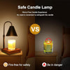 LIFETOWE Candle Warmer Lamp with Timer, Electric Candle Lamp Warmer, Height Adjustable Scented Candles, Candle Warmer with 2 * 50W Bulbs for Home Decor