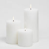 Richland 4" Pillar Candles White (18, Set)