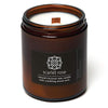 Hemlock Park Crackling Wood Wick Candle Handcrafted with Natural Coconut Wax and Essential Oils (Scarlet Rose, Standard 8 oz)