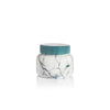 Capri Blue Volcano Candle - Modern Marble Signature Jar - Glass Candle Holder with Glass Lid - Luxury Aromatherapy Candle - 19 Oz