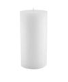 Mister Candle - 4" x 8" White Pillar Candle - Unscented Hand Made Premium Pillar Candle for Home Decoration, Wedding Parties, Gifts for Women