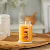 Yankee Candle Mango Peach Salsa Scented, Classic 22oz Large Jar Single Wick Candle, Over 110 Hours of Burn Time