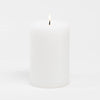 Richland 4" Pillar Candles (4"x6", White)