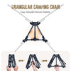 OneTigris Tigerblade Camping Chair, Lightweight Folding Backpacking Hiking Chair, Compact Portable 330 lbs Capacity