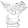 Marquis By Waterford Treviso Collection 6" Candle Sticks, Clear Crystalline