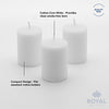 Royal Imports Votive Candle, Unscented White Wax, Box of 72, for Wedding, Birthday, Party, Spa, Holiday & Home Decoration (10 Hour Burn Time)