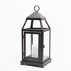 Richland Small Contemporary Metal Lantern Black Set of 6