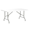 Amazing for less 6ft Folding Table White Plastic Folding Table Portable Long Foldable Tables Indoor Outdoor Picnic Camping Fold Table 6 Foot Party Table (4ft, 6ft, 8ft)