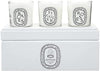 Diptyque Votive Candle Trio-Baies, Figuier, Roses-3 ct.