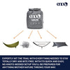 ENO SubLink Hammock System - Includes Sub6 Hammock, Helios Suspension System, Guardian SL Bug Net, and ProFly Sil Rain Tarp - Set of Lightweight Hammock Essentials for Camping, or Hiking - Grey/Lichen