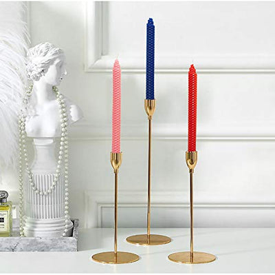 XIANGZHU Set of 14 Beeswax Handmade Taper Candles, 9 Inch Smokeless Dripless Wax Candles, Beeswax Candle for Home Gift Ideas, Long Candle Sticks for Wedding,Dinner