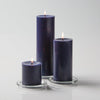 Richland® Navy Blue Pillar Candles Set of 3