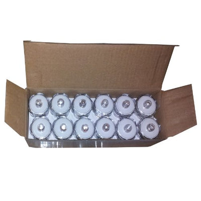 JYtrend Super Bright LED Floral Tea Light Vase Submersible Lights for Party Wedding (Purple, 20 Pack)