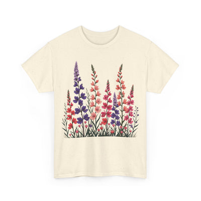Wildflowers, Graphic T-Shirts for Women, Floral Shirt, Womens Short Sleeve, Ladies Graphic Tees #5118TTS