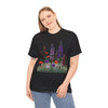 Wildflowers, Graphic T-Shirts for Women, Floral Shirt, Womens Short Sleeve, Ladies Graphic Tees #5125TTS