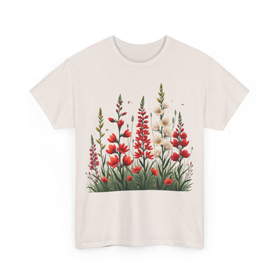 Wildflowers, Graphic T-Shirts for Women, Floral Shirt, Womens Short Sleeve, Ladies Graphic Tees #5122TTS