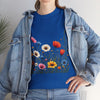 Wildflowers, Graphic T-Shirts for Women, Floral Shirt, Womens Short Sleeve, Ladies Graphic Tees #5109TTS